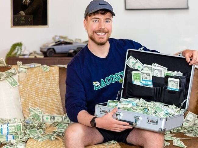 Fuente: Instagram @MrBeast