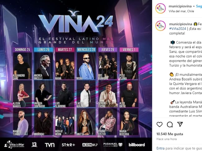 Captura @municipiovina