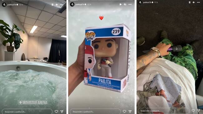 Pailita en el Movistar Arena (vía FM Dos</a>)