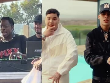 ¿Cuándo la colaboración? Travis Scott toca “Gata Only” de FloyyMenor y Cris MJ