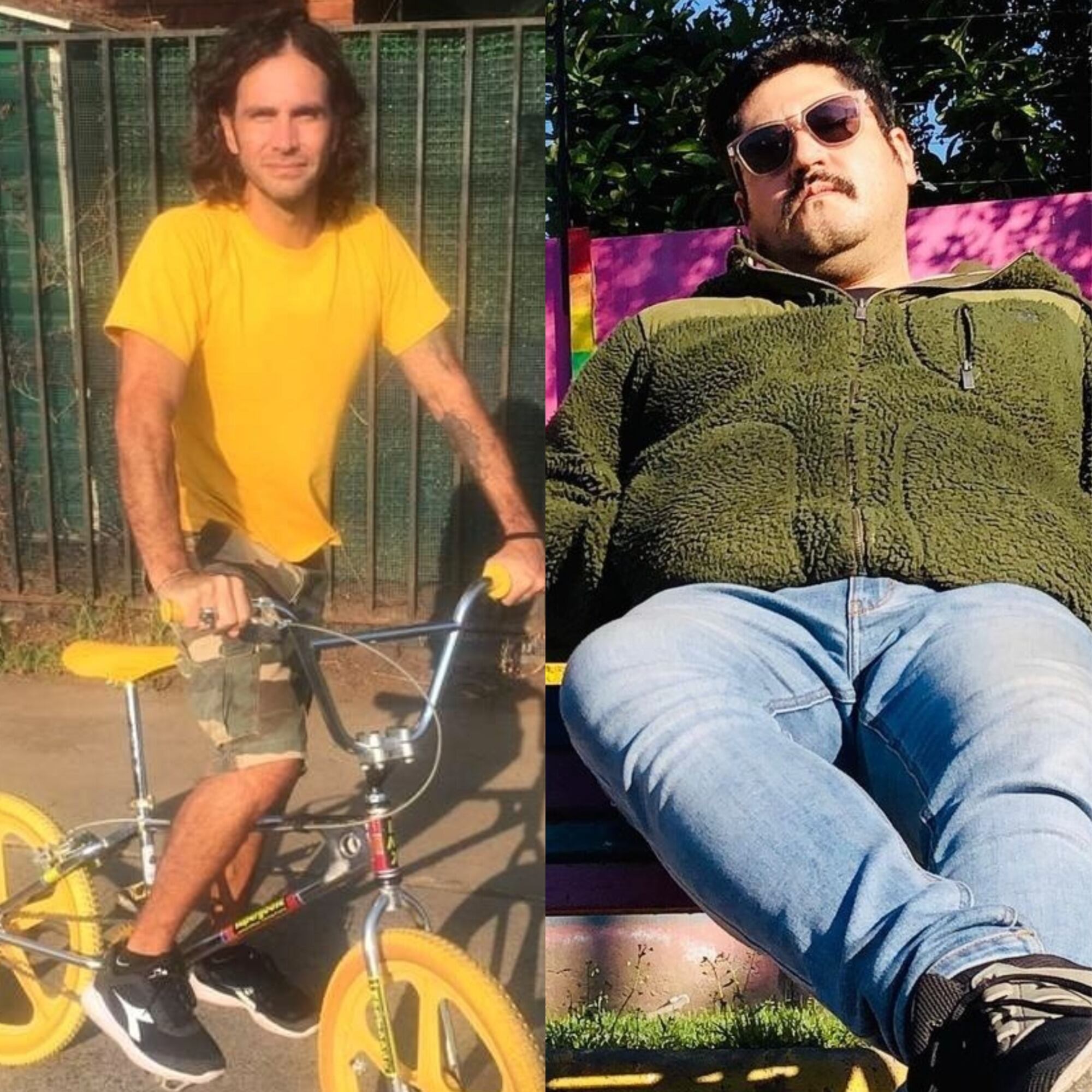 Marcelo Sáez, Luis Lobo (de izquierda a derecha)