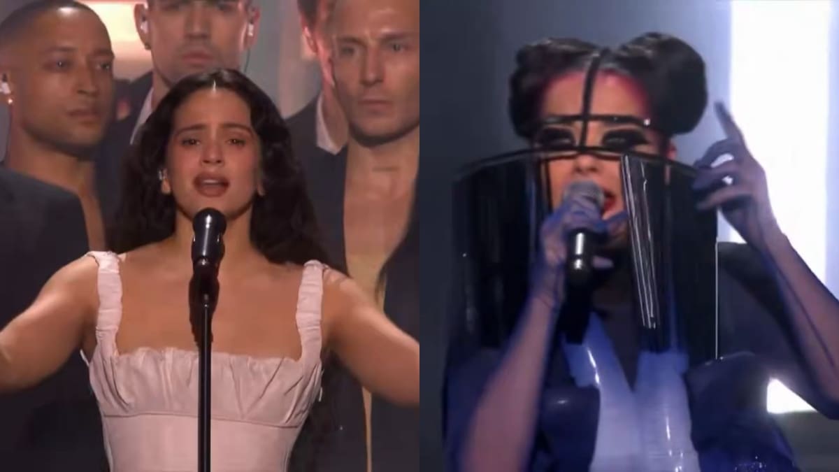 Junto a Björk : Rosalía desata la locura en los BRIT AWARDS 2026 con "Berghain"