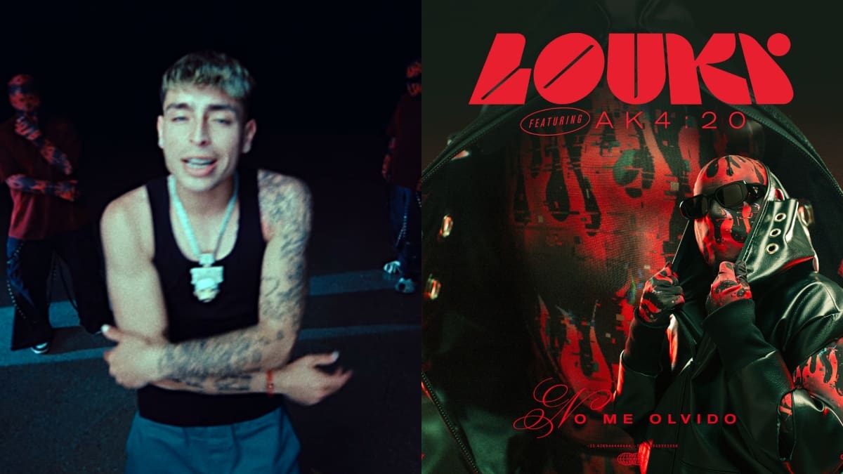 LOUKI y Ak4:20 vuelven a juntarse en "No me olvidó", single basado en una ruptura real