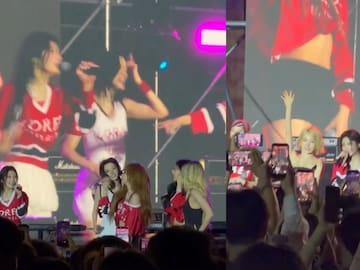 ILLIT y LE SSERAFIM se unen para sorprender a festival universitario: así sonó el remix de "CELEBRATION" e "It’s Me"