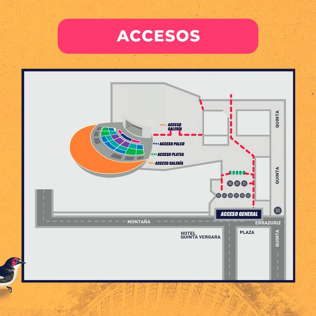 Los Bunkers En La Quinta Vergara (accesos)