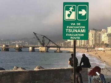 Alerta de tsunami en Chile: Estos son los horarios de evacuación según cada región