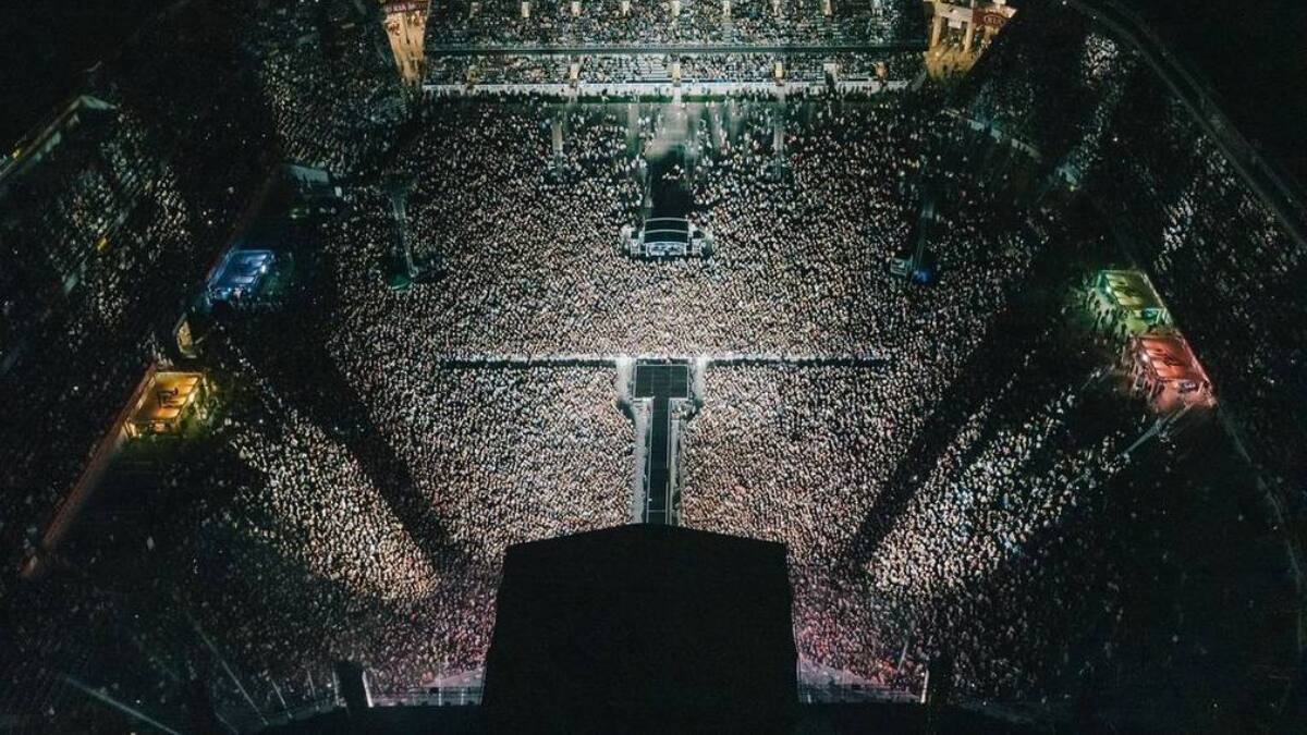 ¡Qué envidia! En Nueva Zelanda realizan concierto de 50 mil espectadores