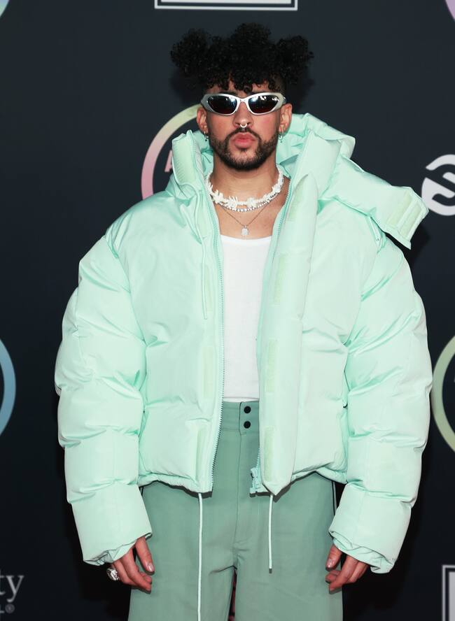 Bad Bunny 2021 American Music Awards Arrivals – Getty Images