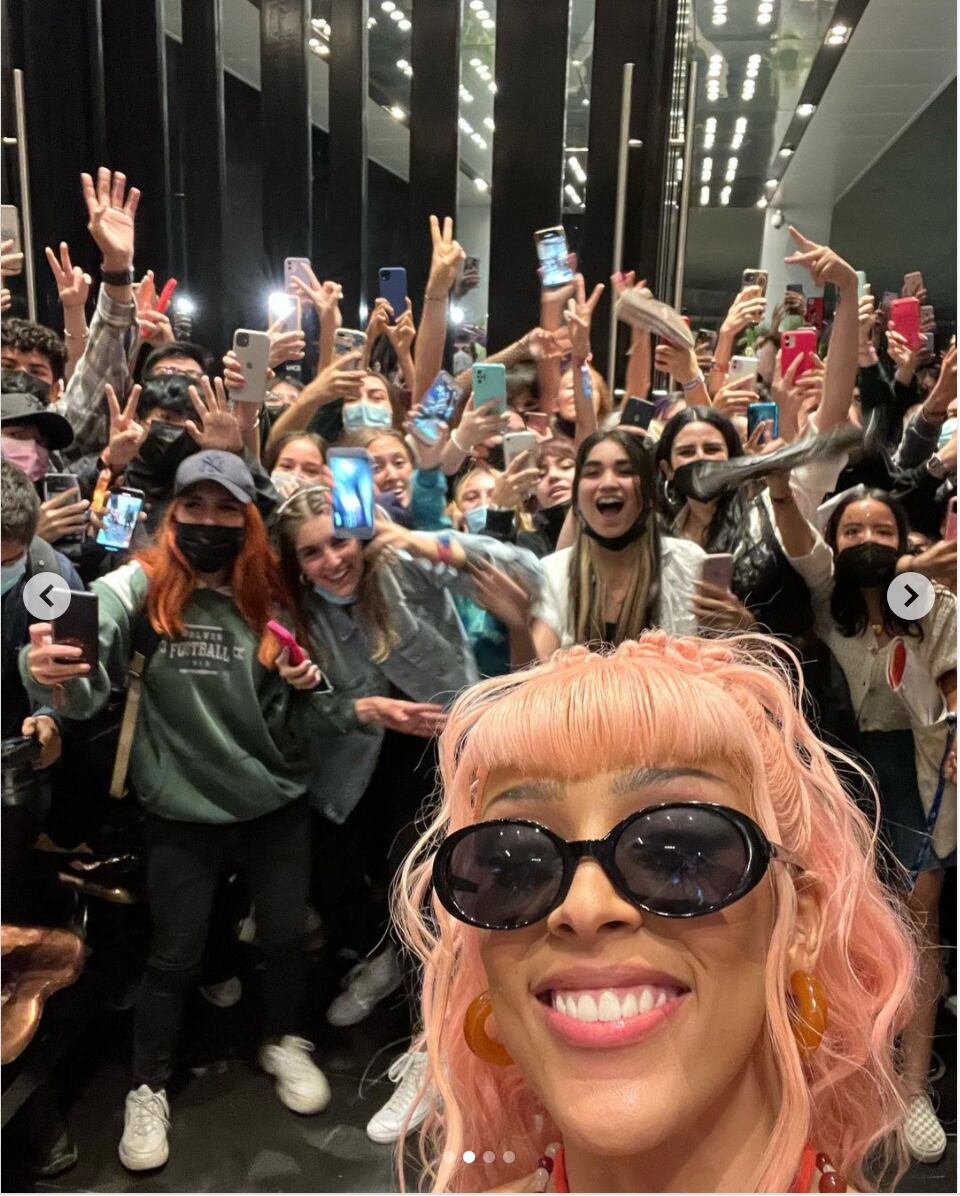 Captura de Instagram @dojacat