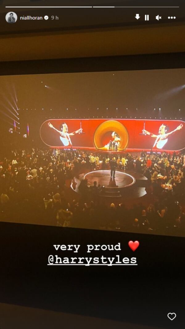 Captura Instagram @niallhoran