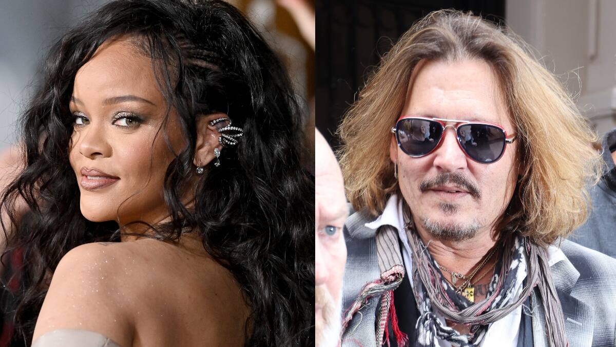 Rihanna enfrenta a críticas luego de invitar a Johnny Depp a su desfile “Savage X Fenty”