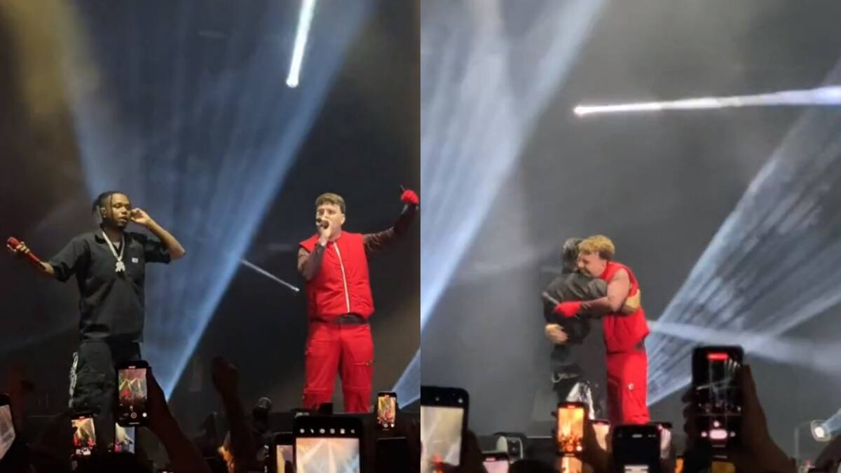 Así fue la sorpresiva participación de Polimá Westcoast en el concierto de Quevedo en Chile