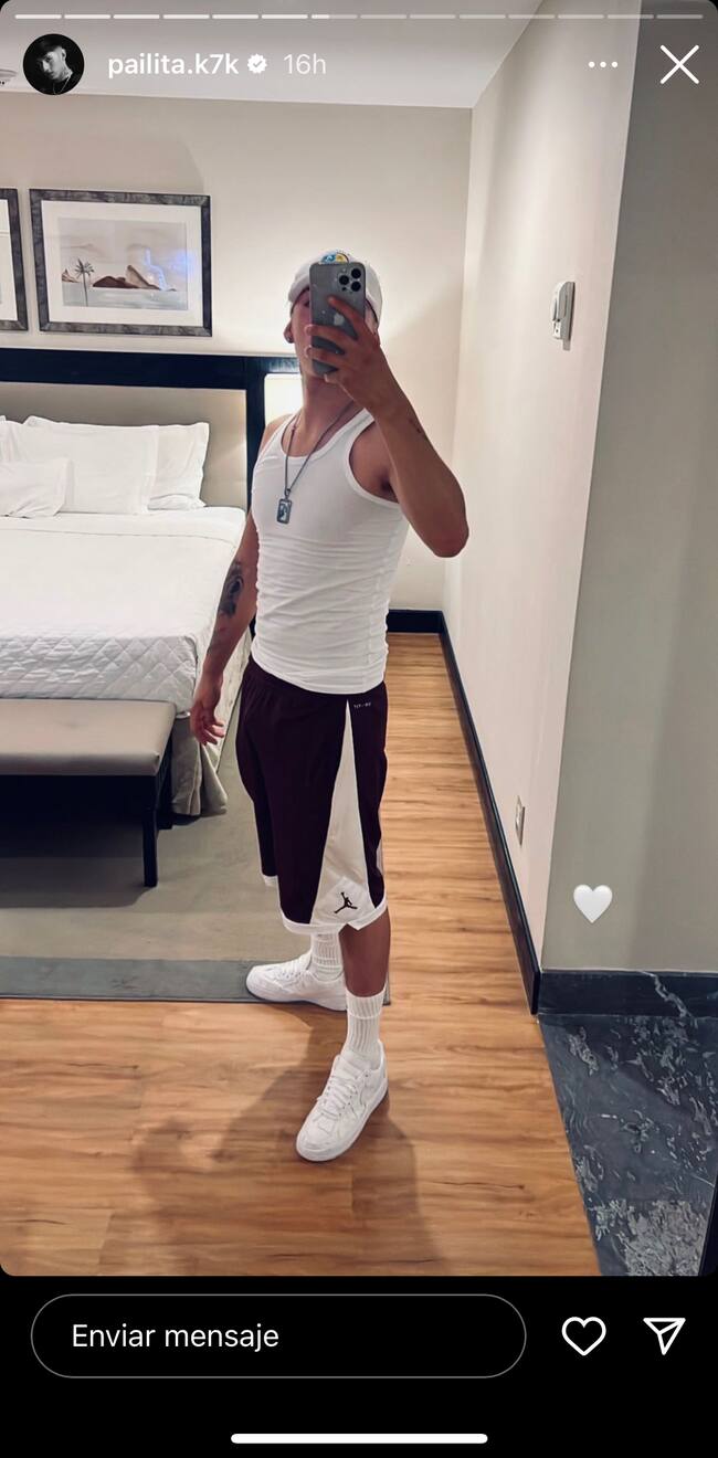 Captura Instagram @pailita.k7k</a>