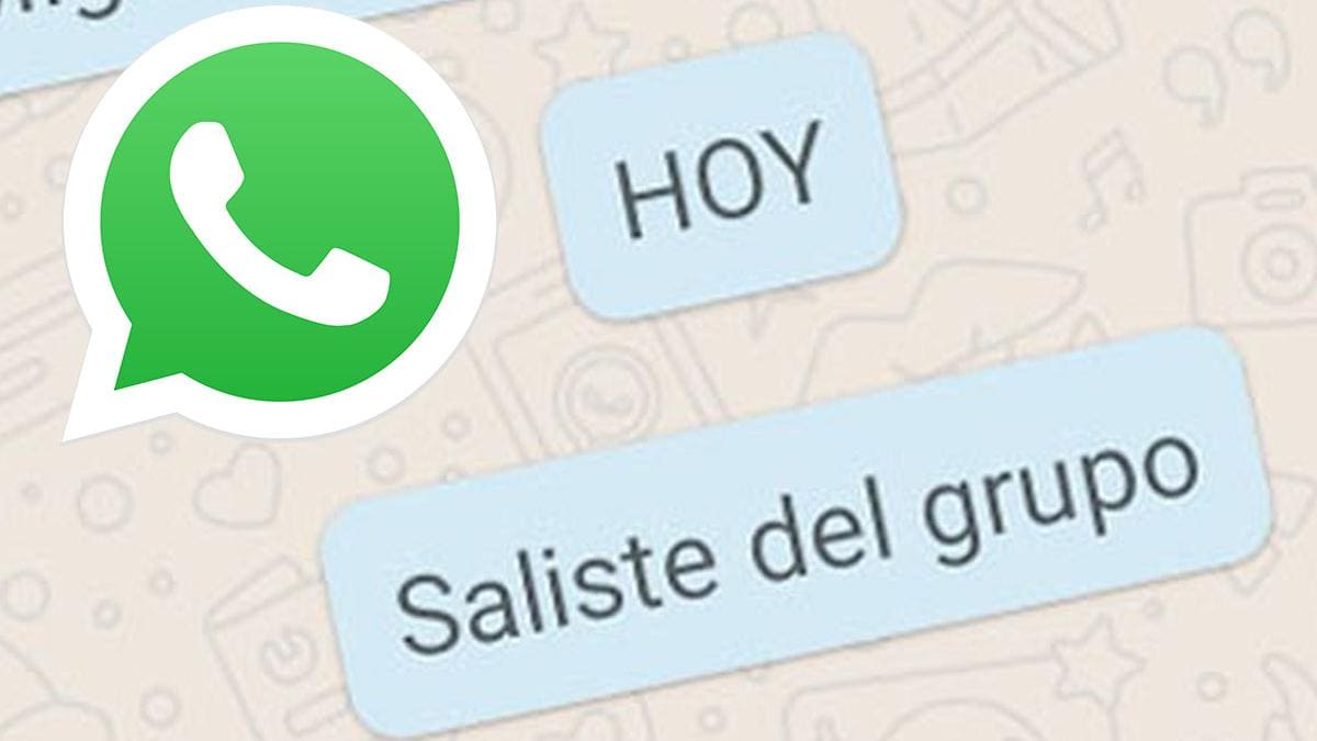 El truco para “salir” de un grupo de WhatsApp sin que el resto se entere