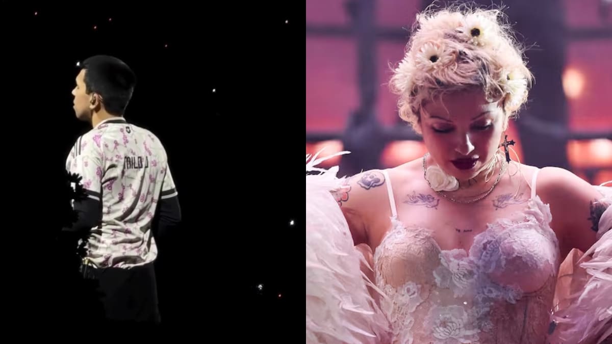 "¡Mi buen amor!": Famoso cantante argentino puso a corear al Estadio Monumental el hit de Mon Laferte