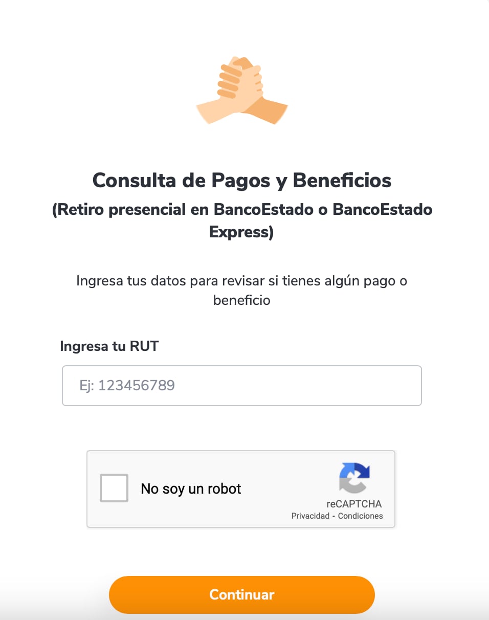 Captura del sitio web