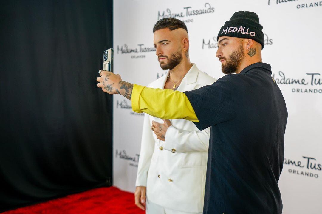 Maluma figura de cera