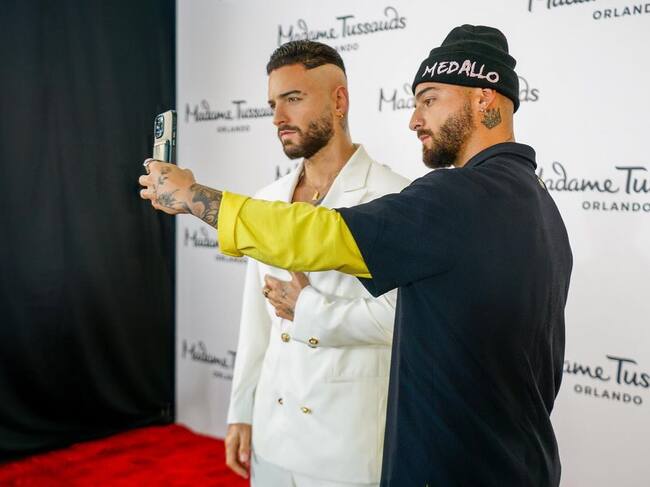 Maluma figura de cera