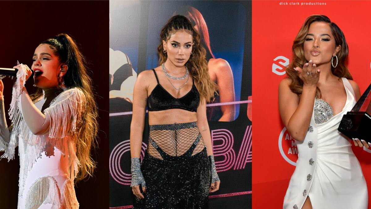 ¿Colaboración misteriosa? ¡Rosalía, Becky G y Anitta estarían tramando algo!