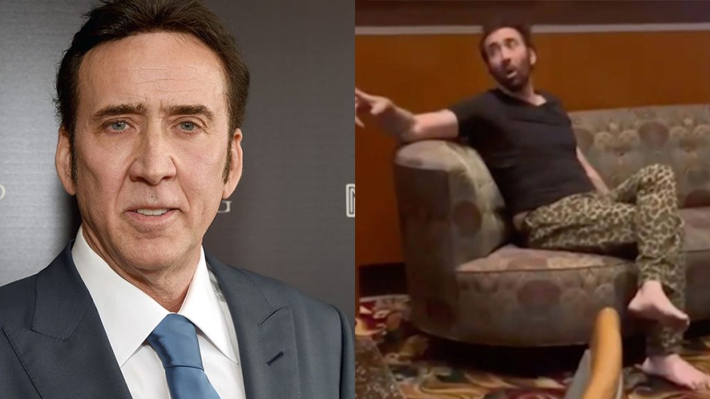 Nicolas Cage es captado ebrio en un restaurante de Las Vegas