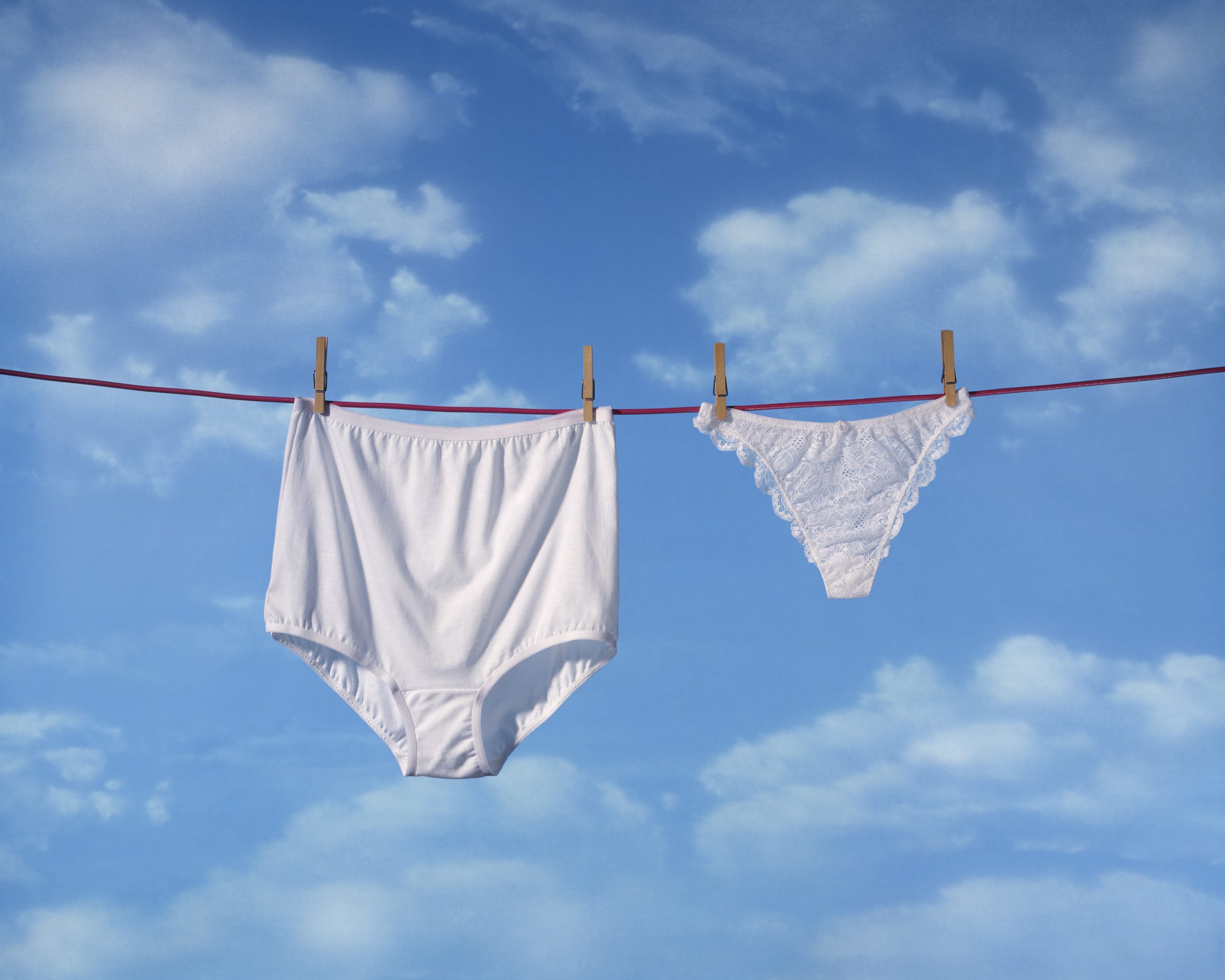 Underwear On Clothesline
