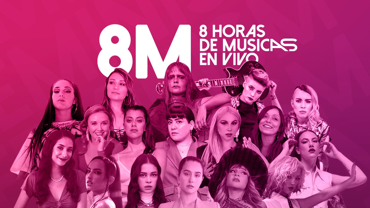 Día de la Mujer: ¡Se viene 8M, 8 horas de musicAS en vivo por LOS40!