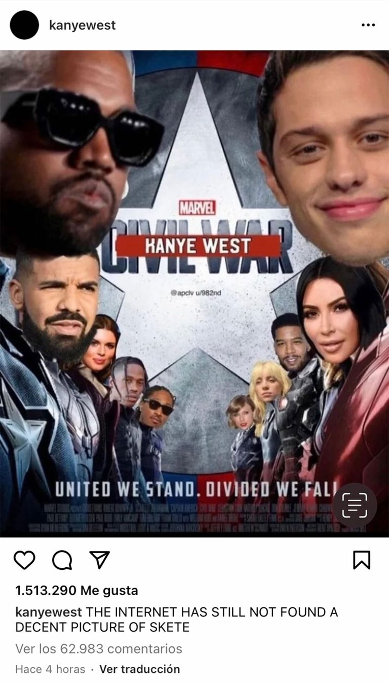 Kanye West Memes Guerra Pete Davidson Elle 02 1644771527