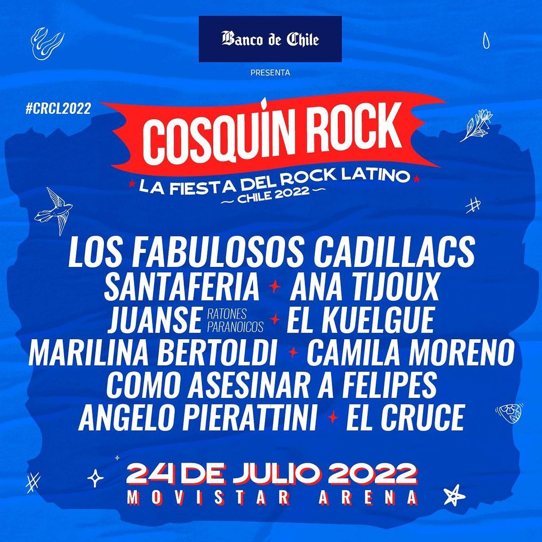 Cosquin Rock Line Up