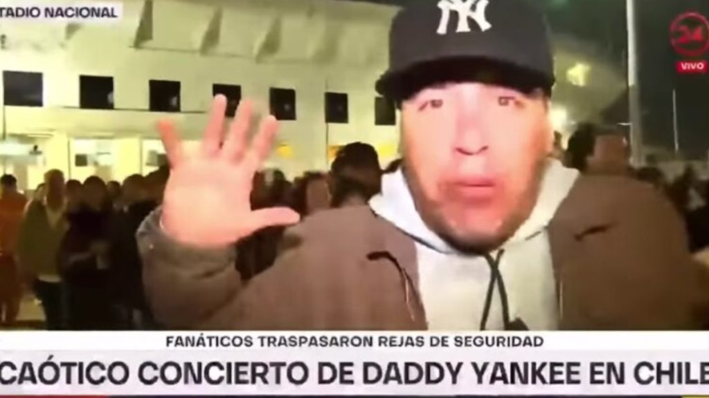 Daddy Yankee En Chile Entre Al Puro Peo