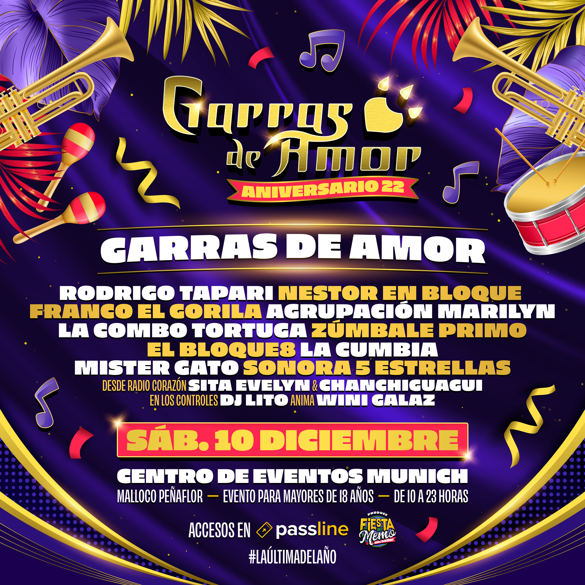 Festival Garras De Amor