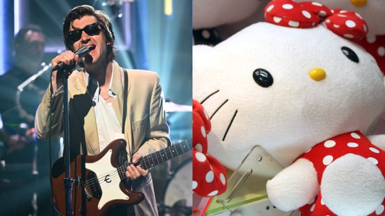 ¡Qué Crossover!_ Arctic Monkeys En El Cumpleaños De Hello Kitty