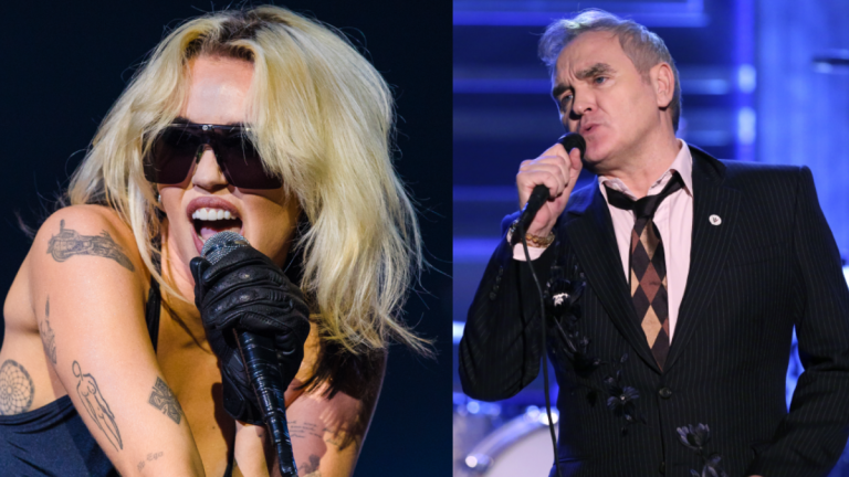 Miley Cyrus pidió eliminar su colaboración con Morrissey