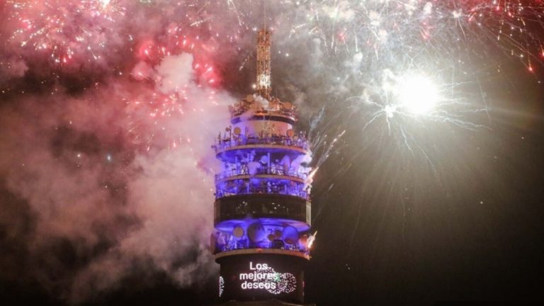Cancelan show de fuegos artificiales de Año Nuevo en Torre Entel