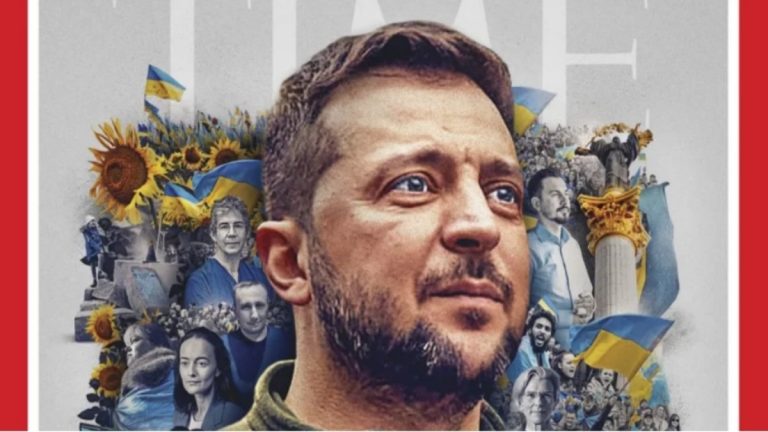 Zelenski, presidente de Ucrania, es la “Persona del año” según revista TIME