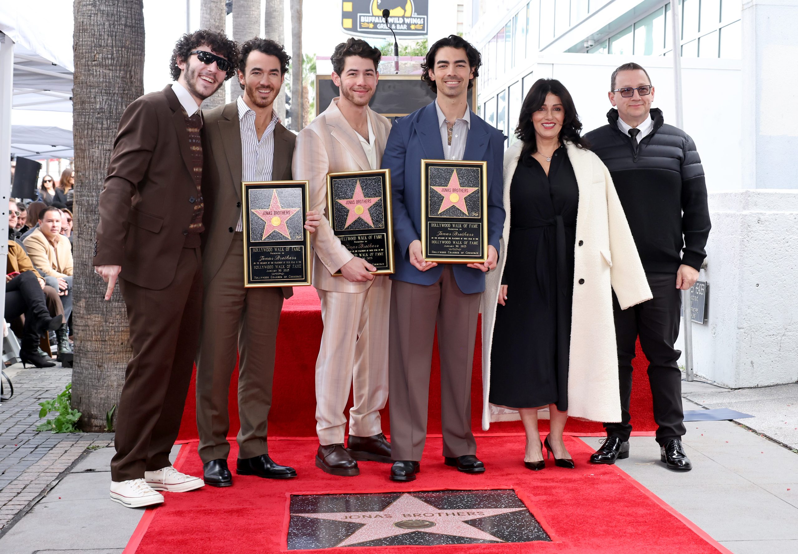 The Jonas Brothers Honored With Star On The Hollywood Walk Of Fame