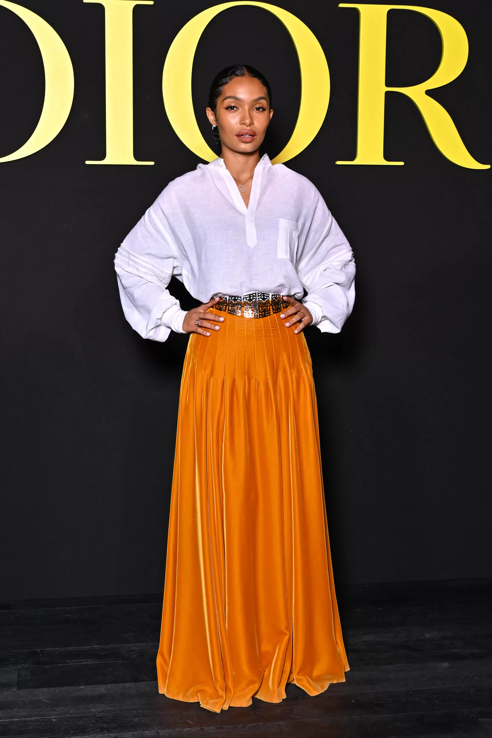 Christian Dior : Photocall Paris Fashion Week Womenswear Spring/Summer 2024